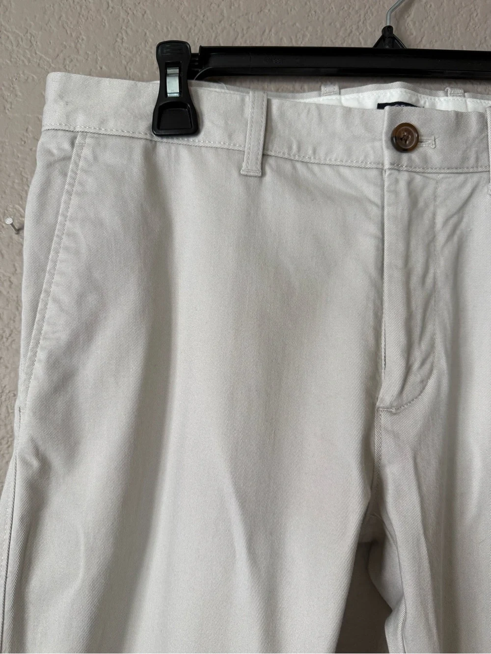 J. Crew Slim White Chino Pants